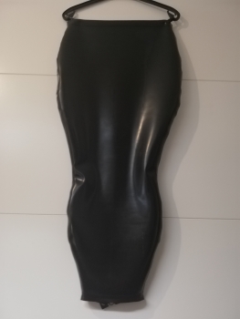 Latex Basic - Long bondage hobble skirt